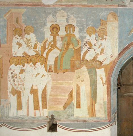 Fresco of the Seventh Ecumenical Council