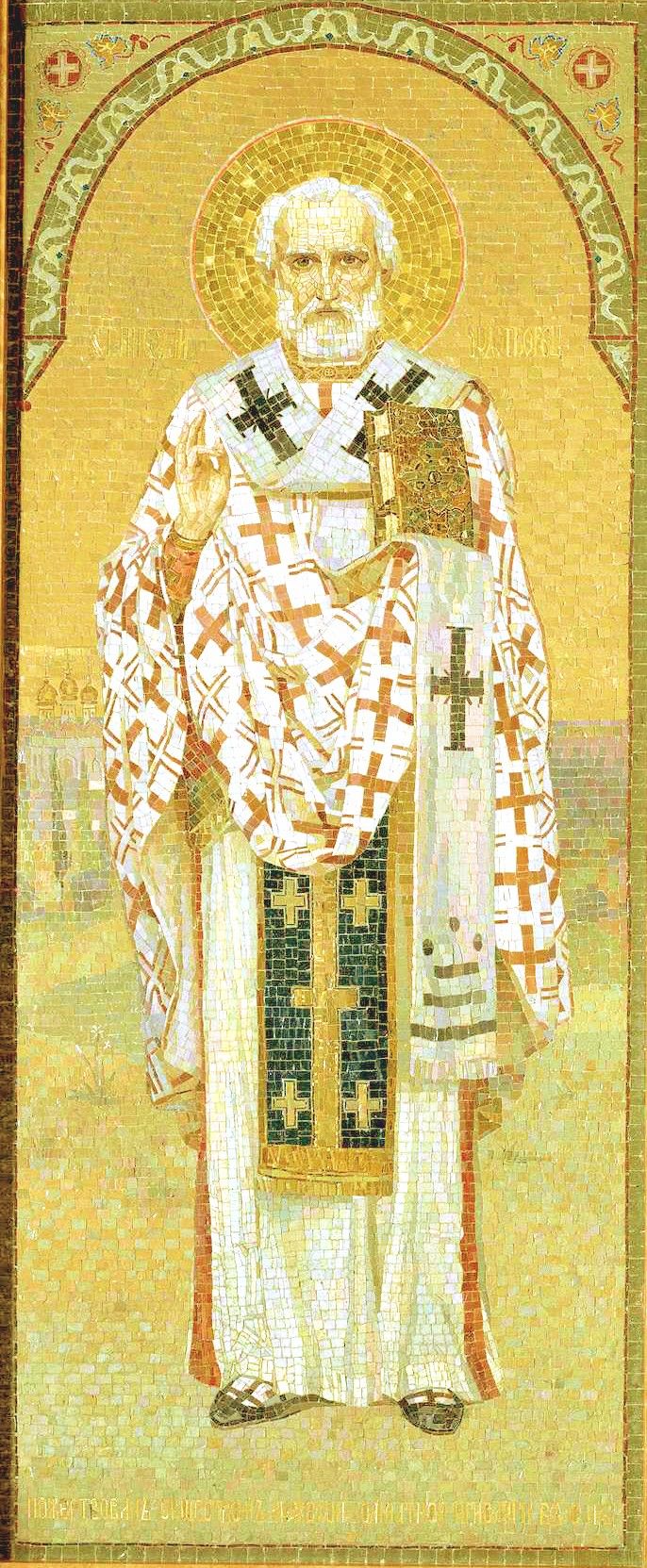 N. K. Bodarevsky, mosaics of the Spas na Krovi, St Petersburg, Russia, 1890s?